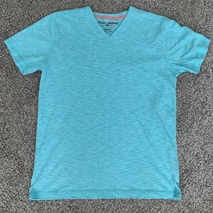 Michael Brandon | T-Shirt | V-Neck | Blue | Small